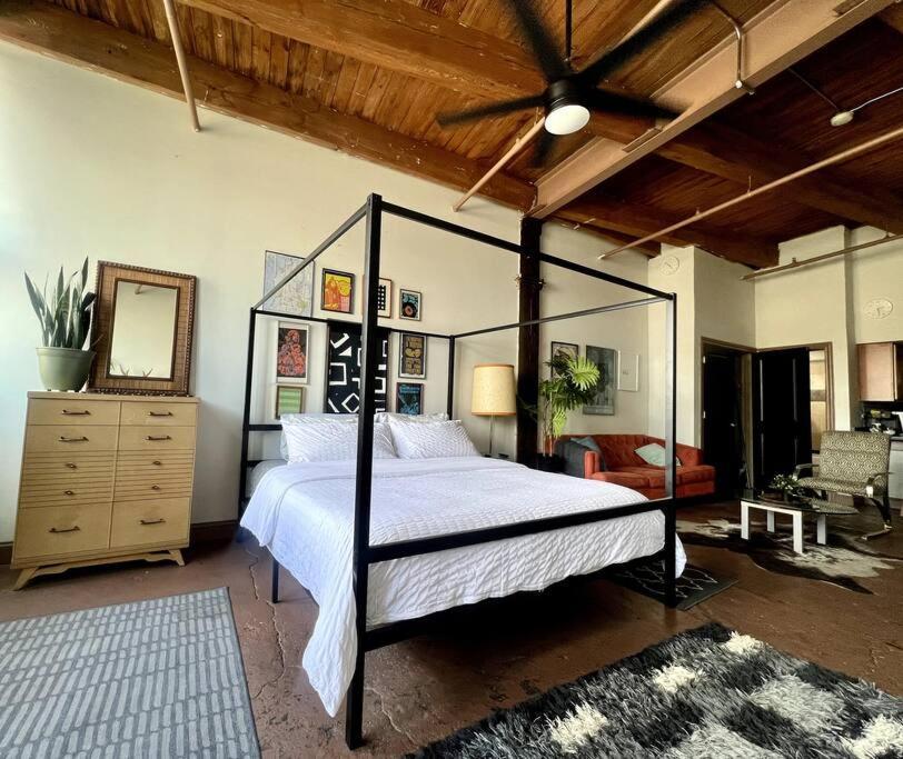 420 Friendly Boho Loft Downtown King Suite Free Parking Detroit Bagian luar foto